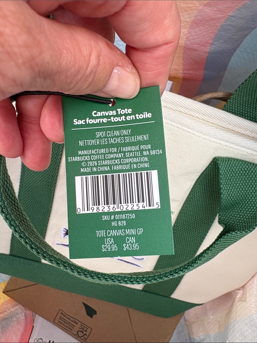 PEANUTS X STARBUCKS Snoopy Tote - Picture 6 of 6